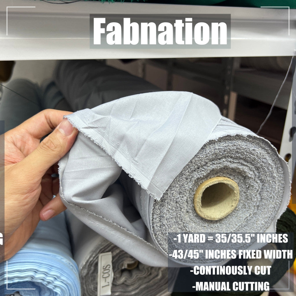 LACOS FABRIC CLOTH RAW TELA 35/35.5 INCHES LENGTH PER YARD 44/45 INCH FIXED WIDTH/ FABNATION