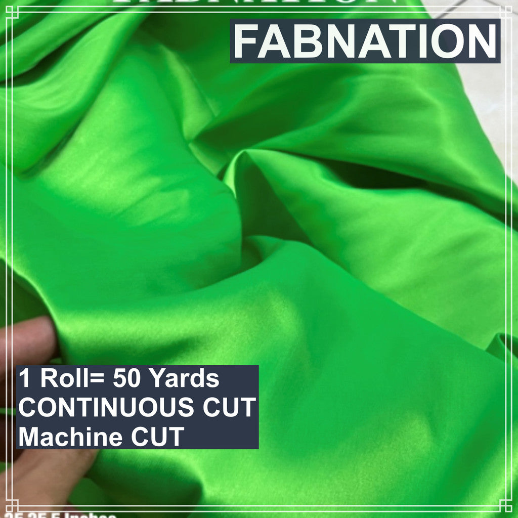 SOFT SATIN FABRIC PER ROLL 50 YARDS  LENGTH AND 60 INCHES FIXED WIDTH BY FABNATION