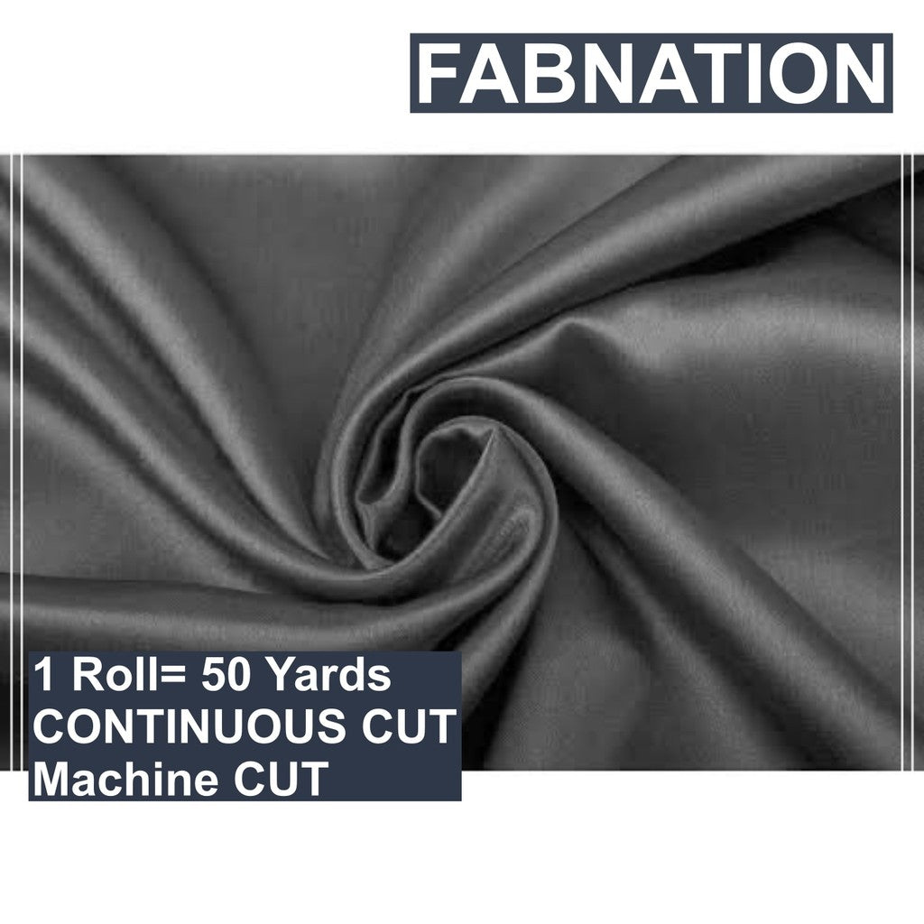 SOFT SATIN FABRIC PER ROLL 50 YARDS  LENGTH AND 60 INCHES FIXED WIDTH BY FABNATION