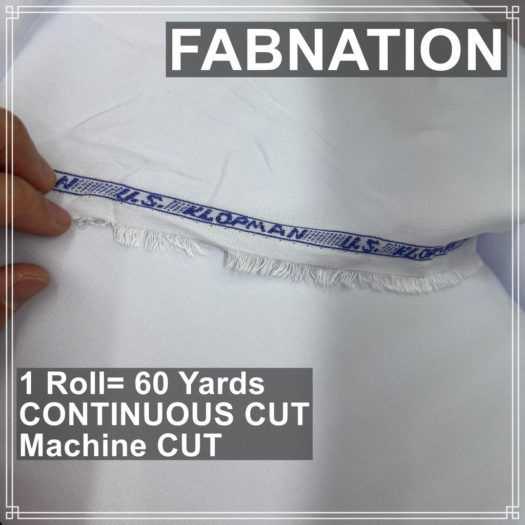 KLOPMAN CLOTHMAN FABRIC PER ROLL IS 60 YARDS AND 60 INCHES FIXED WIDTH BYFABNATION
