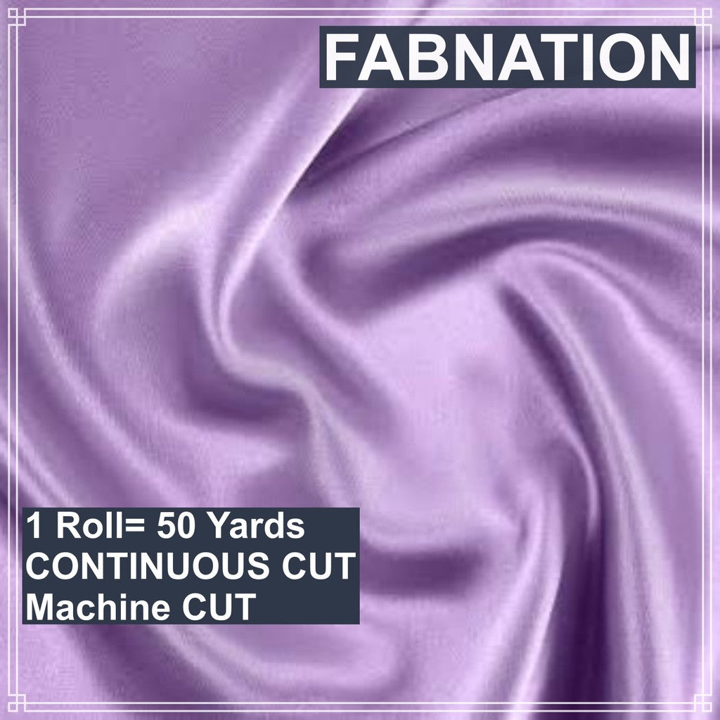 SOFT SATIN FABRIC PER ROLL 50 YARDS  LENGTH AND 60 INCHES FIXED WIDTH BY FABNATION