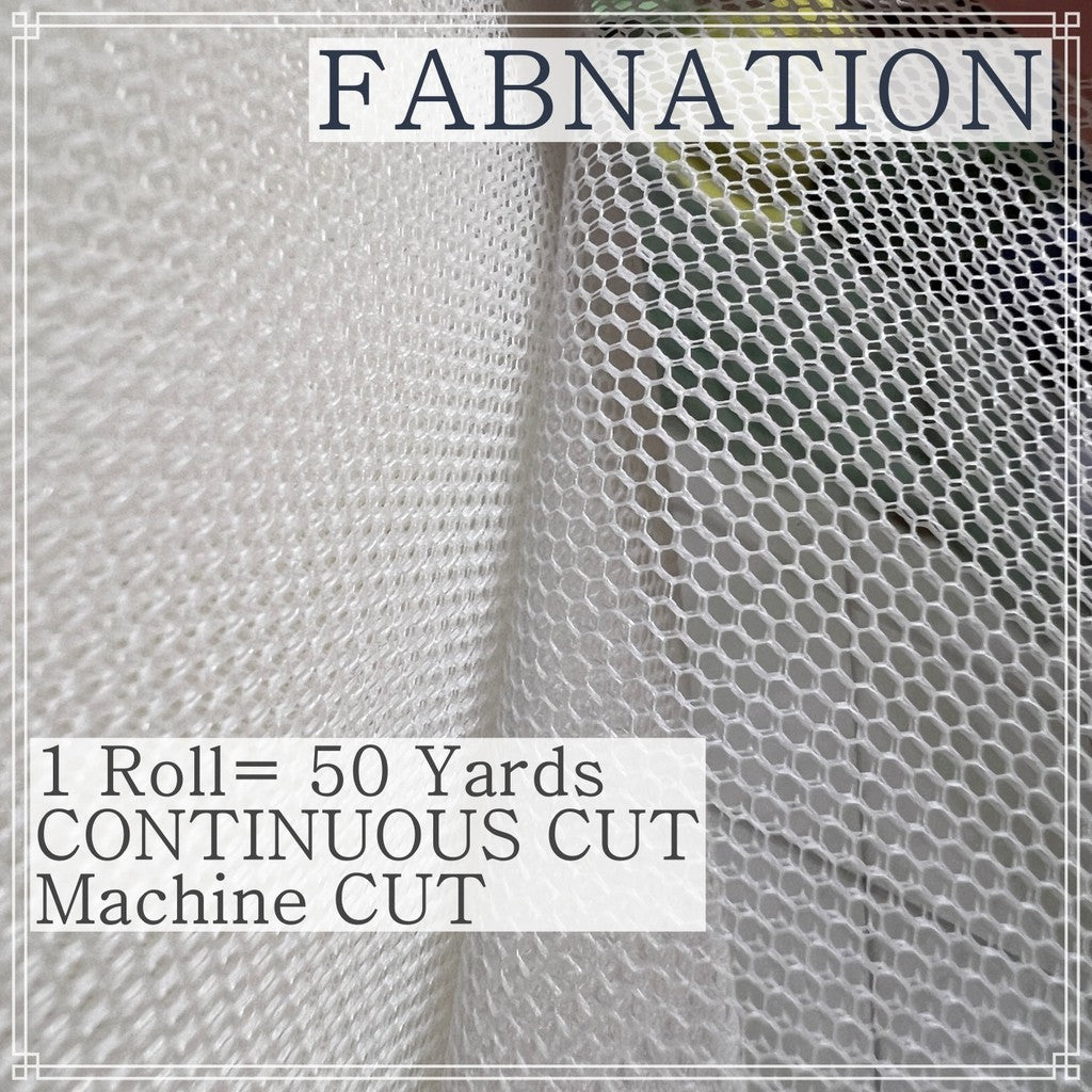 SUPER HARD TULLE PER ROLL IS 50 PER YARDS 60 INCHES FIXED WIDTH BY FABNATION