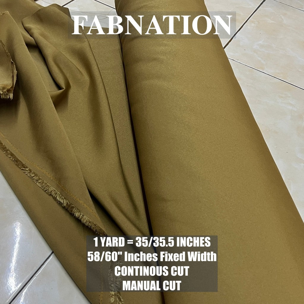 KLOPMAN FABRIC CLOTH RAW TELA 35/35.5 INCHES LENGTH PER YARD 58/60 INCH FIXED WIDTH/ FABNATION