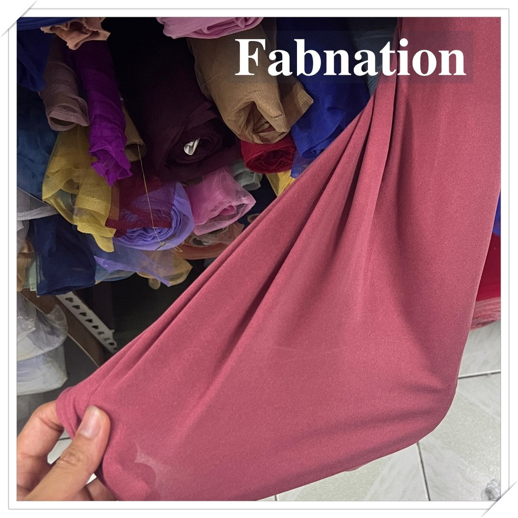 REGULAR COTTON SPANDEX cloth fabric [63"/65" - fixed width] [35"/36" - per yard] WHOLESALE AVAILABLE