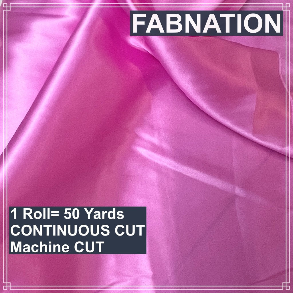 SOFT SATIN FABRIC PER ROLL 50 YARDS  LENGTH AND 60 INCHES FIXED WIDTH BY FABNATION