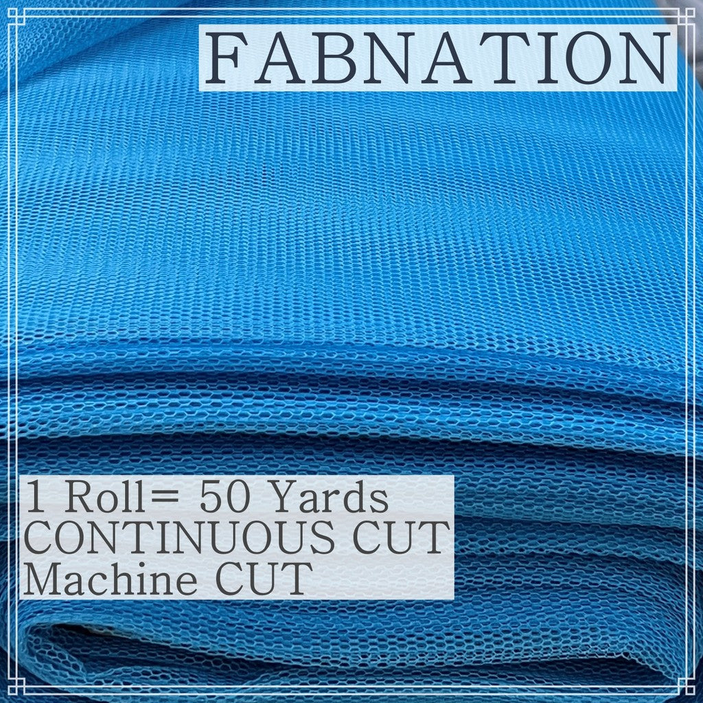 SUPER HARD TULLE PER ROLL IS 50 PER YARDS 60 INCHES FIXED WIDTH BY FABNATION