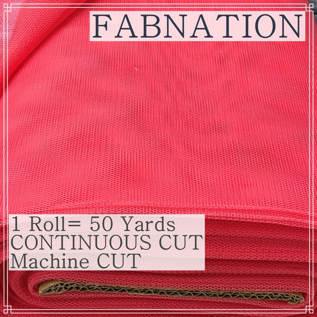SUPER HARD TULLE PER ROLL IS 50 PER YARDS 60 INCHES FIXED WIDTH BY FABNATION