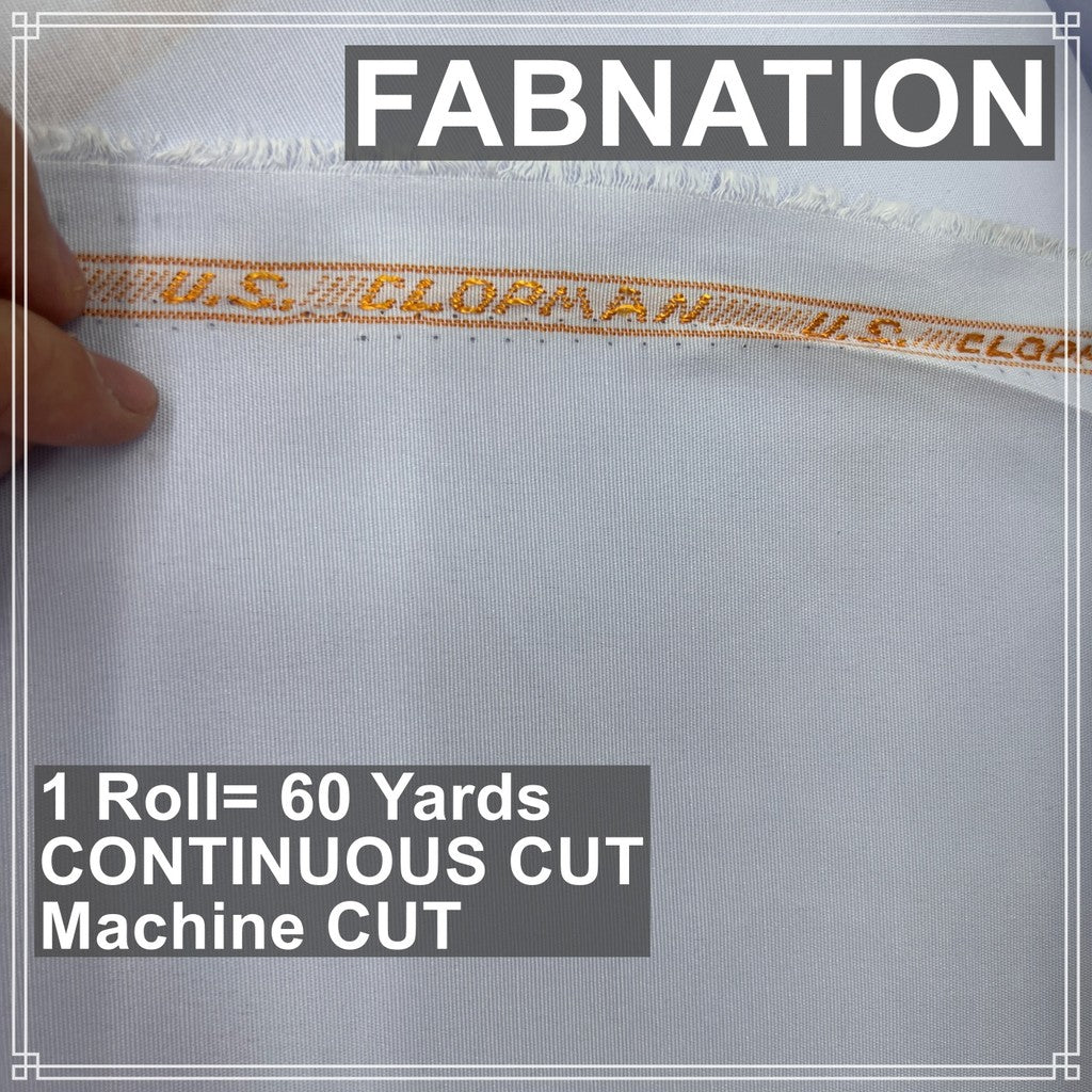 KLOPMAN CLOTHMAN FABRIC PER ROLL IS 60 YARDS AND 60 INCHES FIXED WIDTH BYFABNATION
