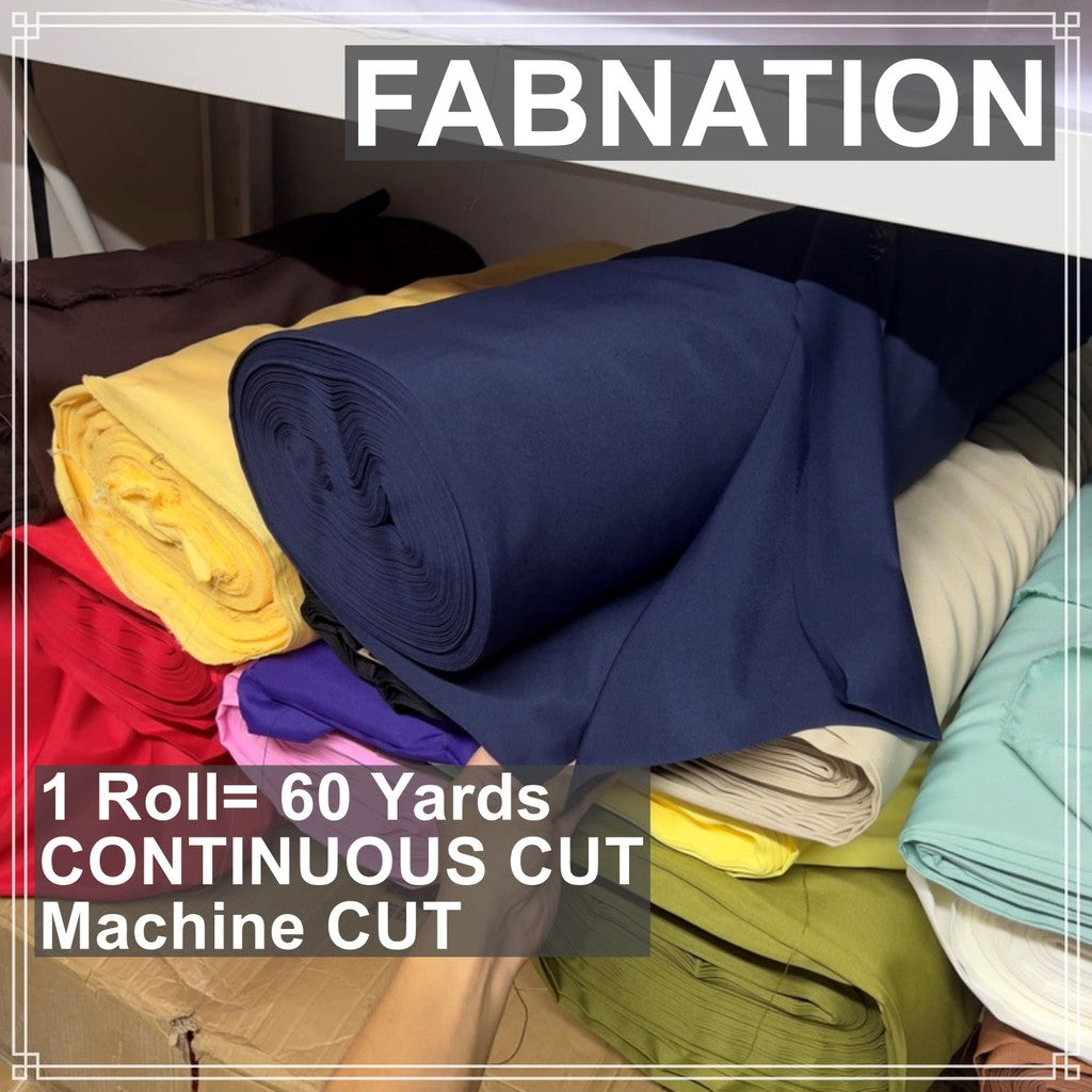 KLOPMAN CLOTHMAN FABRIC PER ROLL IS 60 YARDS AND 60 INCHES FIXED WIDTH BYFABNATION