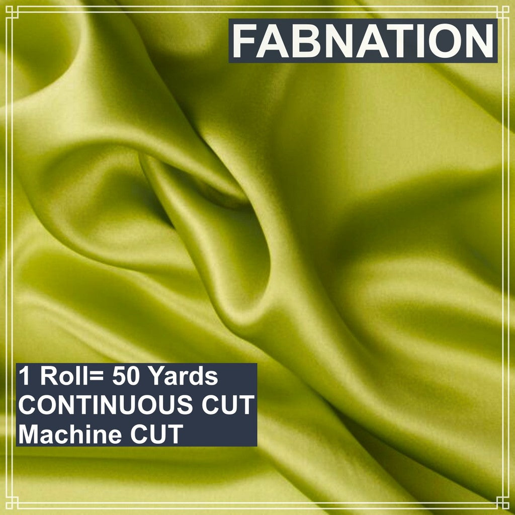 SOFT SATIN FABRIC PER ROLL 50 YARDS  LENGTH AND 60 INCHES FIXED WIDTH BY FABNATION