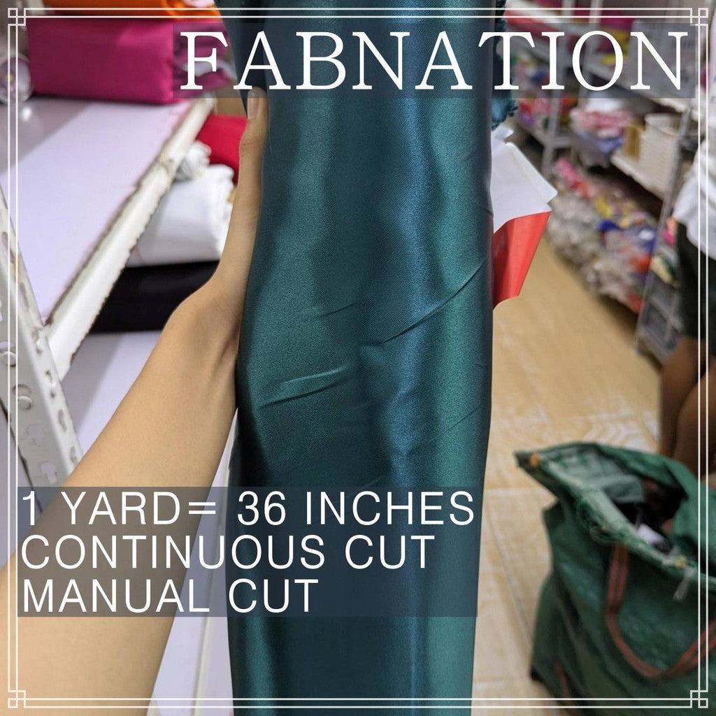 SUPER SPORTS FABRIC SATIN PER YARD IS 36 INCHES LENGTH AND FIXED 60 INCHES WIDTH BY FABNATION