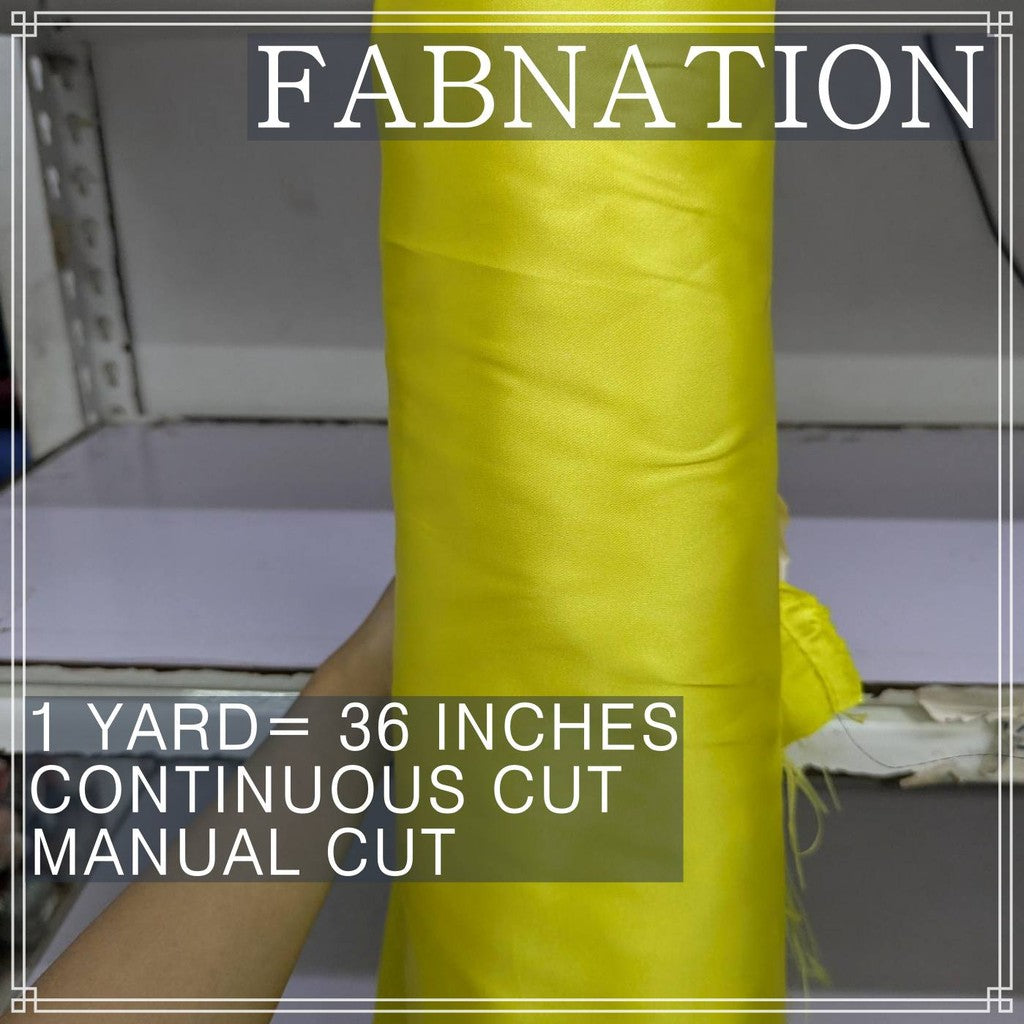 SUPER SPORTS FABRIC SATIN PER YARD IS 36 INCHES LENGTH AND FIXED 60 INCHES WIDTH BY FABNATION