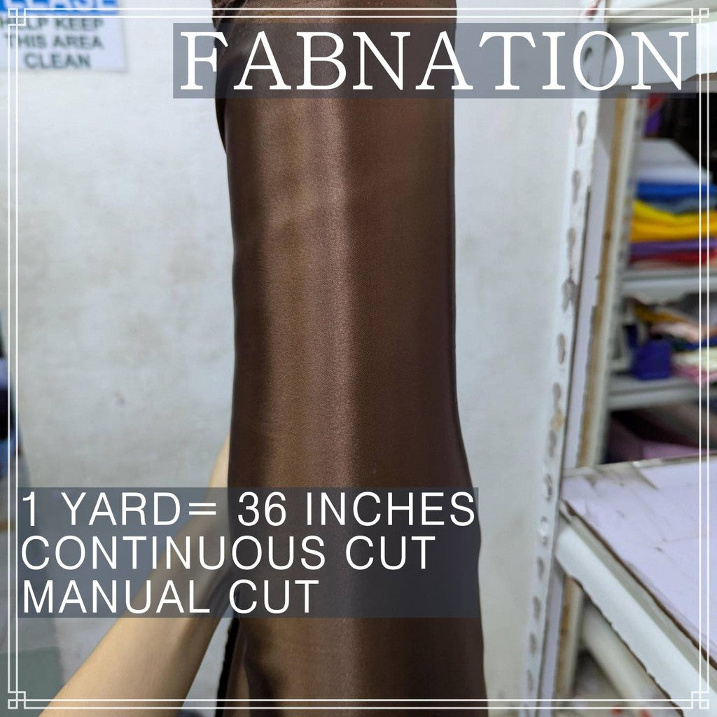 SUPER SPORTS FABRIC SATIN PER YARD IS 36 INCHES LENGTH AND FIXED 60 INCHES WIDTH BY FABNATION