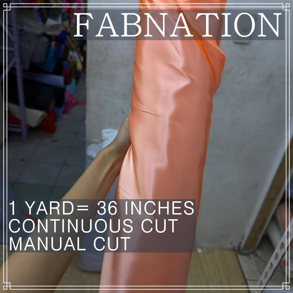 SUPER SPORTS FABRIC SATIN PER YARD IS 36 INCHES LENGTH AND FIXED 60 INCHES WIDTH BY FABNATION