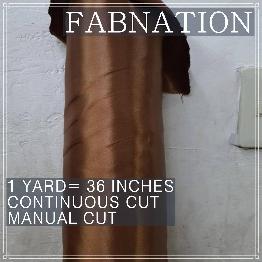 SUPER SPORTS FABRIC SATIN PER YARD IS 36 INCHES LENGTH AND FIXED 60 INCHES WIDTH BY FABNATION