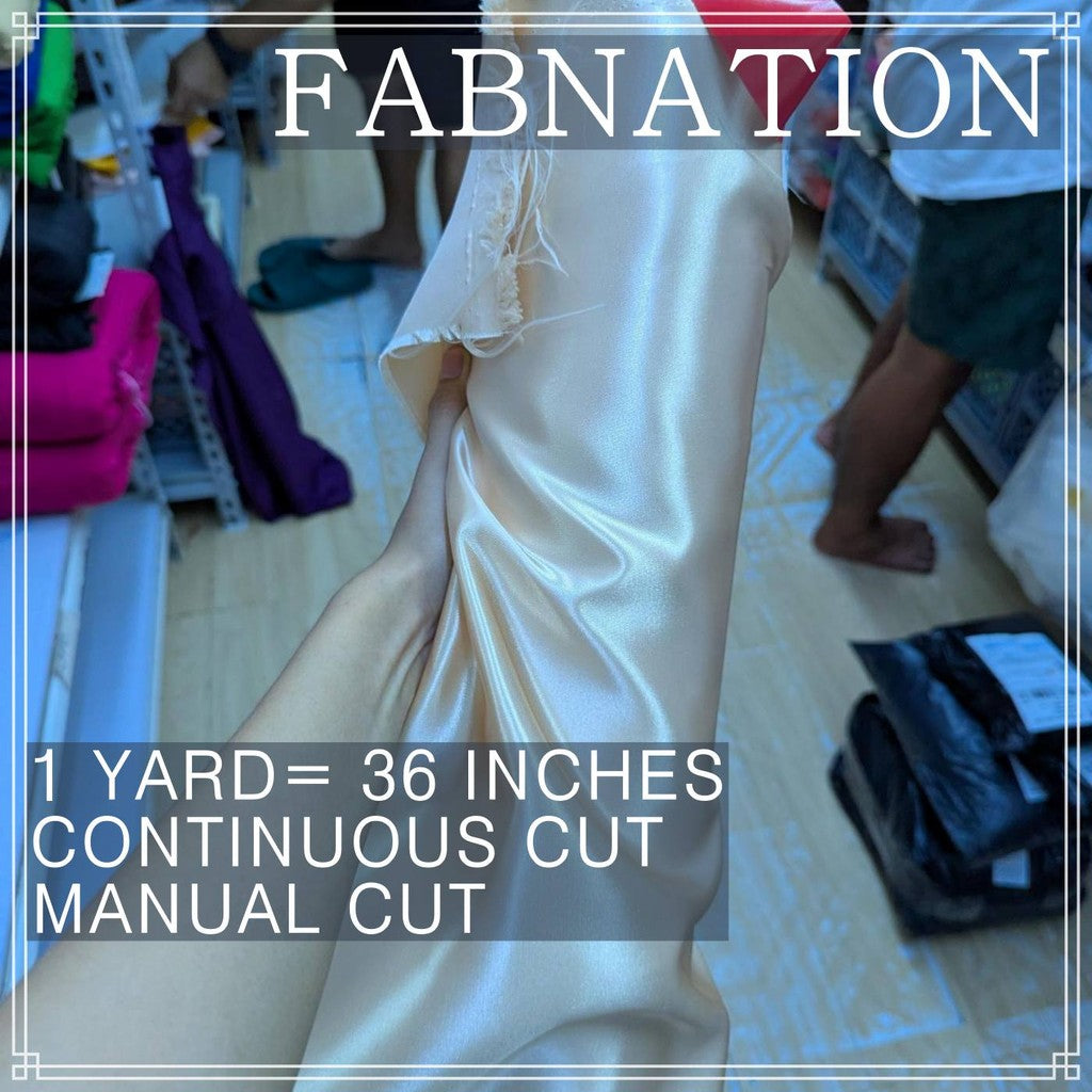 SUPER SPORTS FABRIC SATIN PER YARD IS 36 INCHES LENGTH AND FIXED 60 INCHES WIDTH BY FABNATION