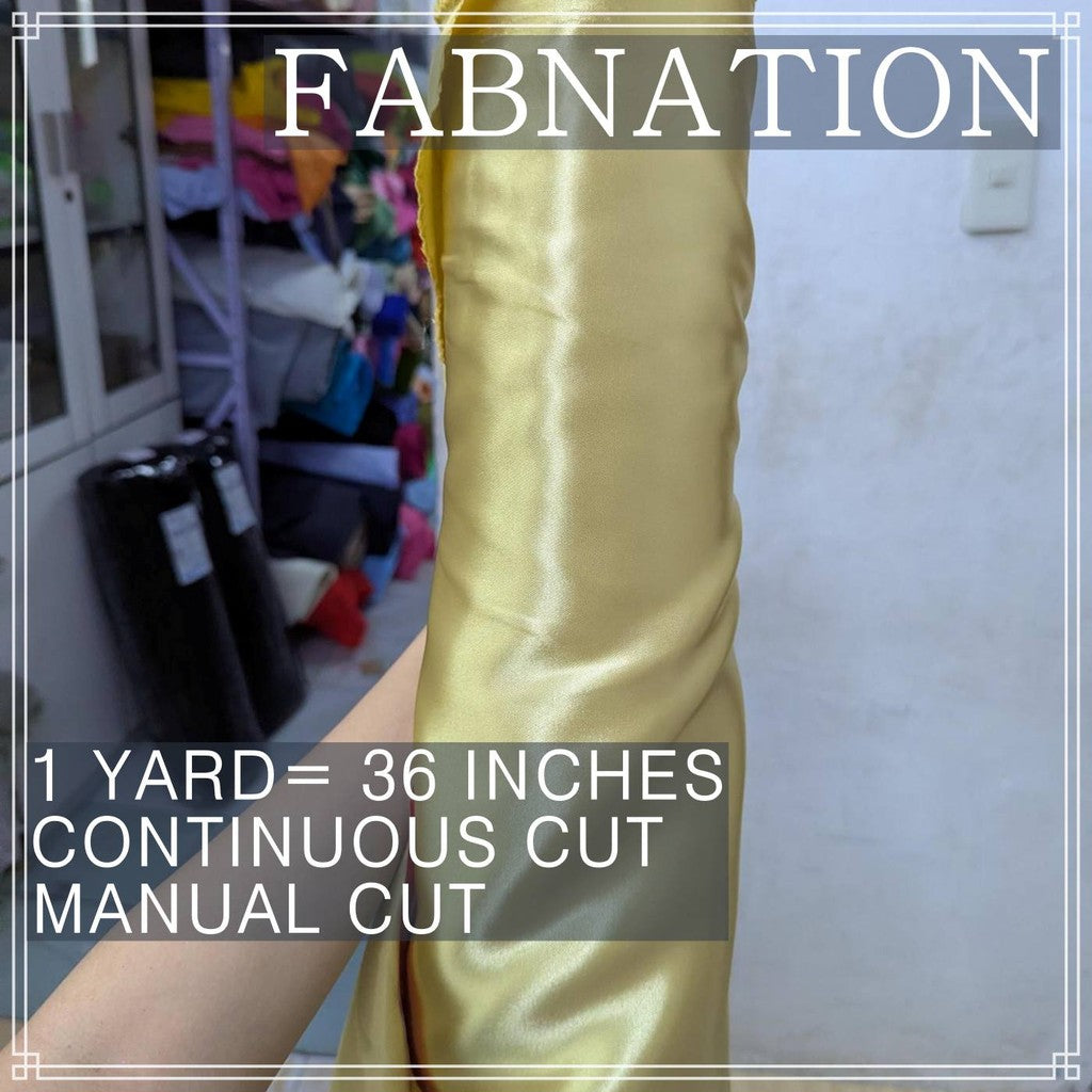 SUPER SPORTS FABRIC SATIN PER YARD IS 36 INCHES LENGTH AND FIXED 60 INCHES WIDTH BY FABNATION