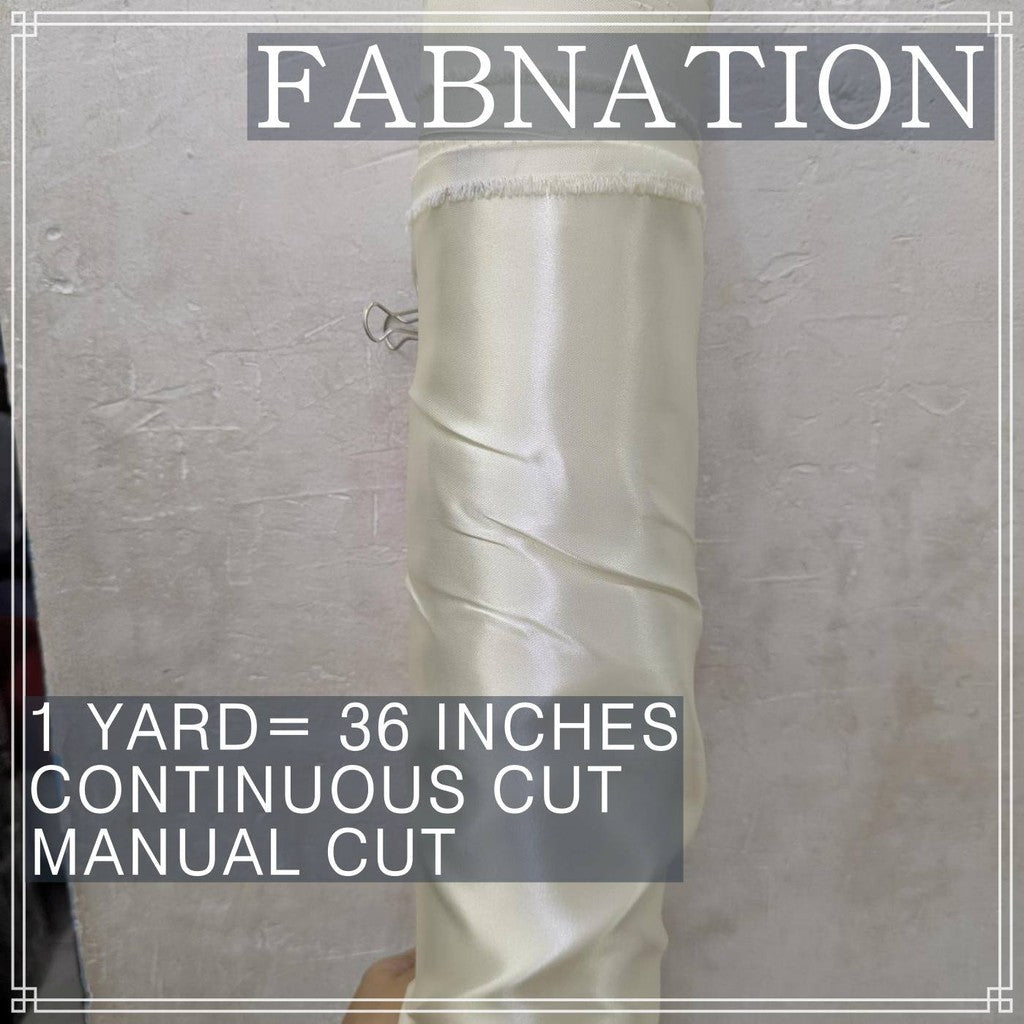 SUPER SPORTS FABRIC SATIN PER YARD IS 36 INCHES LENGTH AND FIXED 60 INCHES WIDTH BY FABNATION