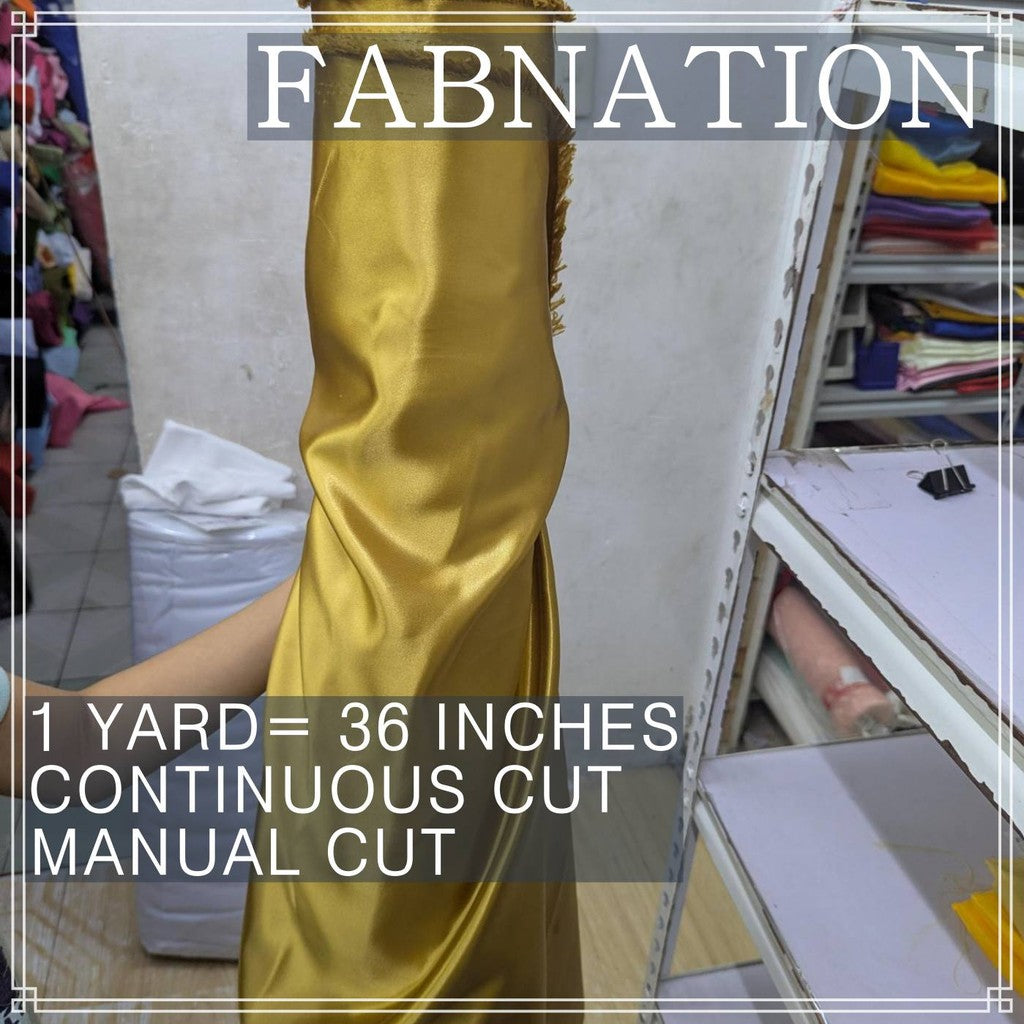 SUPER SPORTS FABRIC SATIN PER YARD IS 36 INCHES LENGTH AND FIXED 60 INCHES WIDTH BY FABNATION