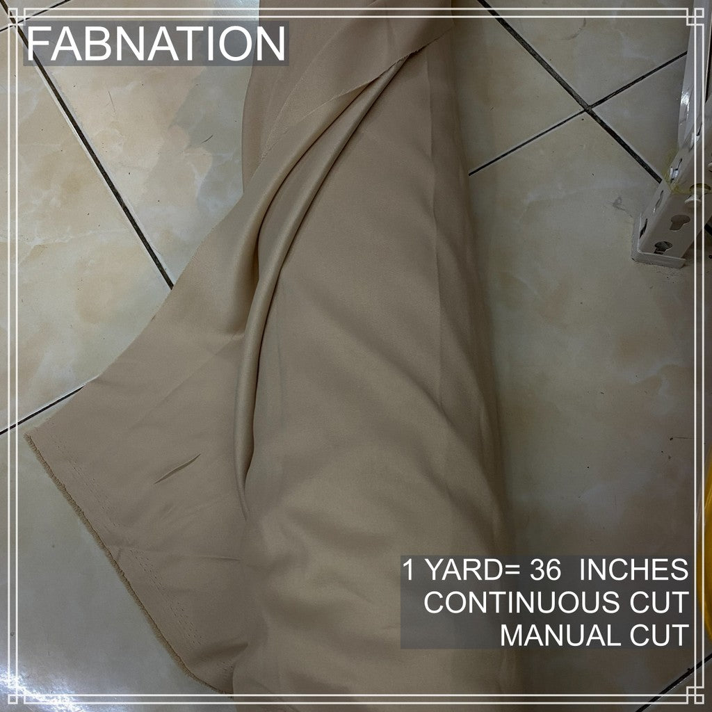 EMPRESS DUTCHESS SILK FABRIC PER YARD IS 36 INCHES AND 60 INCHES FIXED WIDTH BY FABNATION