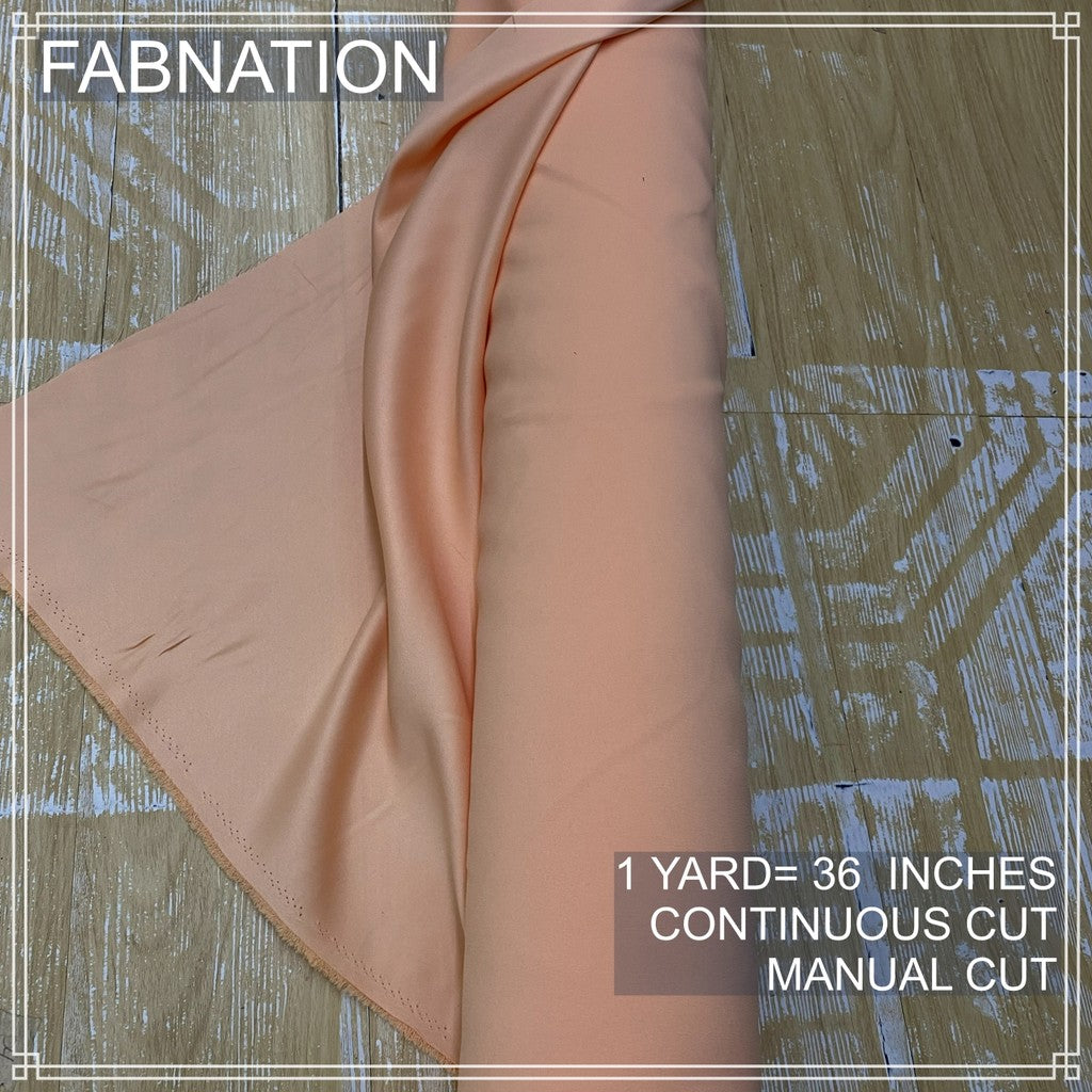 EMPRESS DUTCHESS SILK FABRIC PER YARD IS 36 INCHES AND 60 INCHES FIXED WIDTH BY FABNATION