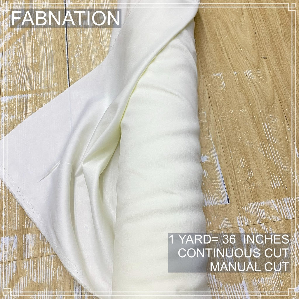 EMPRESS DUTCHESS SILK FABRIC PER YARD IS 36 INCHES AND 60 INCHES FIXED WIDTH BY FABNATION