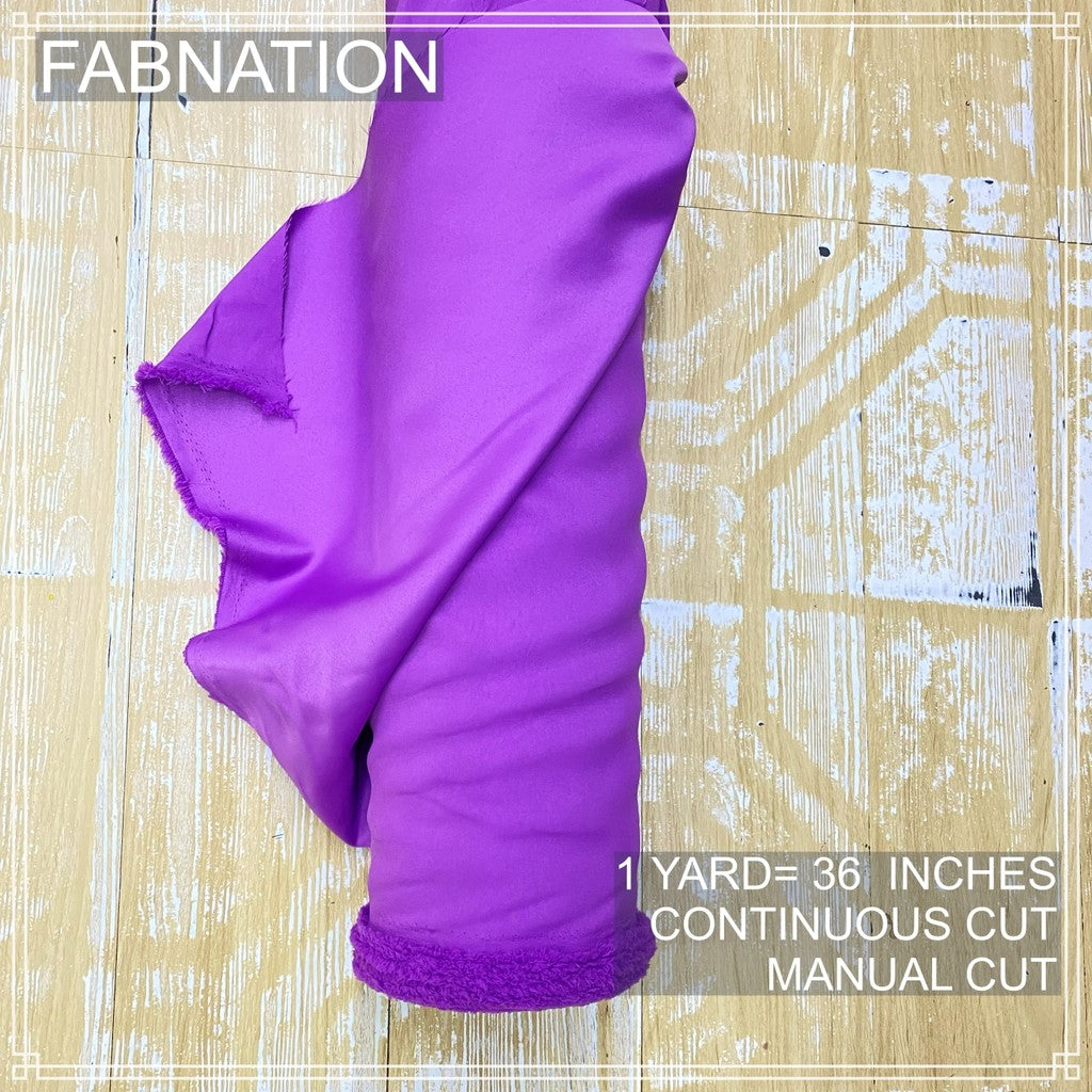 EMPRESS DUTCHESS SILK FABRIC PER YARD IS 36 INCHES AND 60 INCHES FIXED WIDTH BY FABNATION