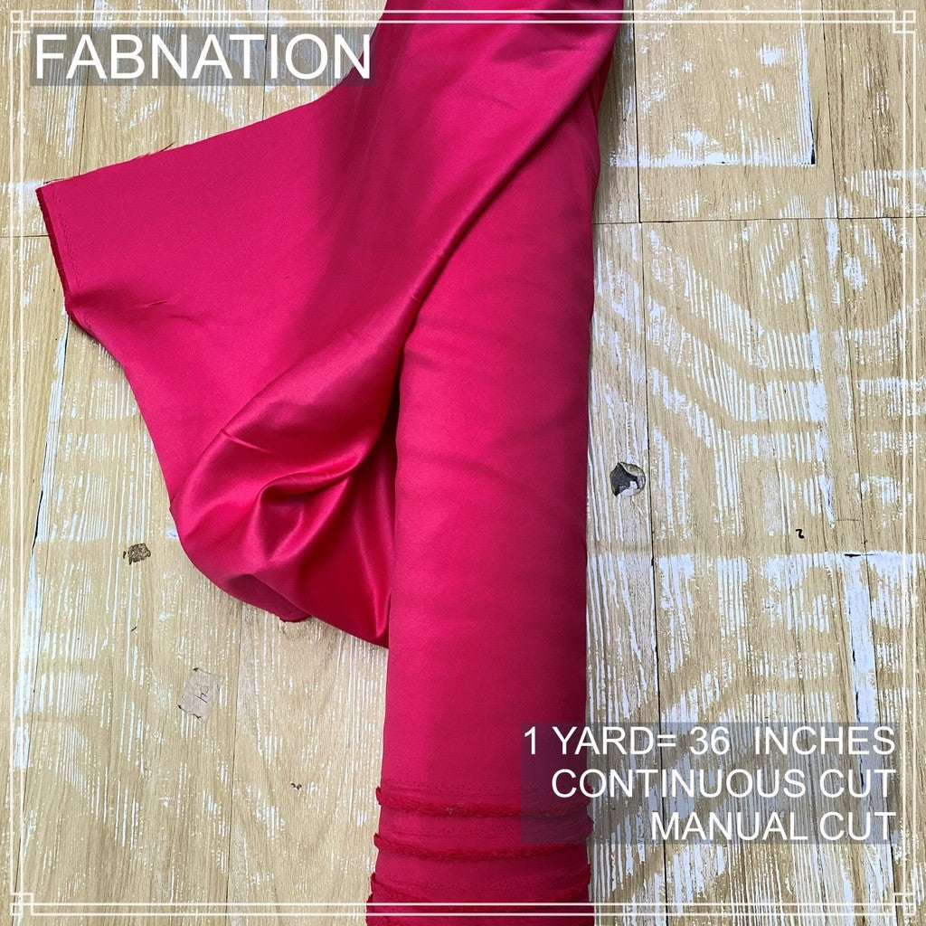 EMPRESS DUTCHESS SILK FABRIC PER YARD IS 36 INCHES AND 60 INCHES FIXED WIDTH BY FABNATION