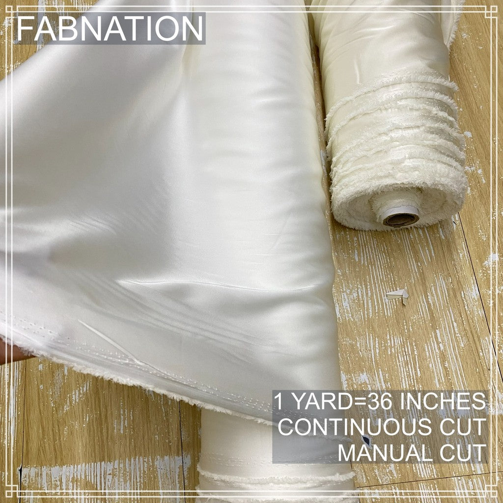 MULBERRY SILK FABRIC PER YARD IS 36 INCHES AND FIXED WIDTH 60 INCHES BY FABNATRION