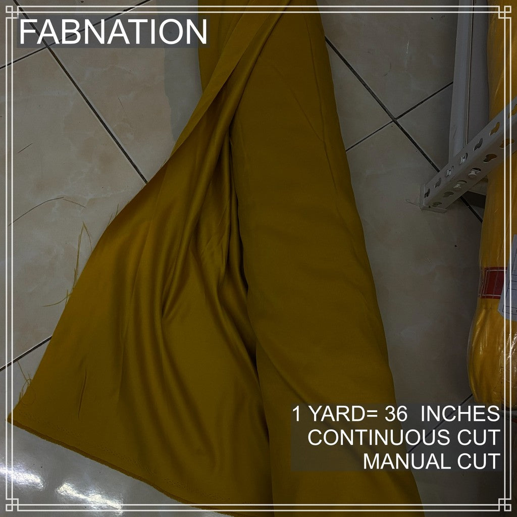 EMPRESS DUTCHESS SILK FABRIC PER YARD IS 36 INCHES AND 60 INCHES FIXED WIDTH BY FABNATION