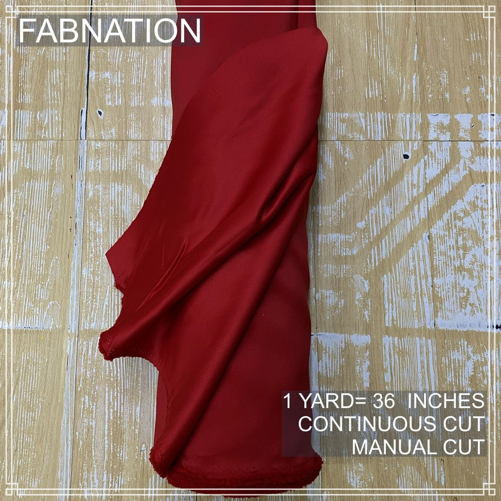 EMPRESS DUTCHESS SILK FABRIC PER YARD IS 36 INCHES AND 60 INCHES FIXED WIDTH BY FABNATION