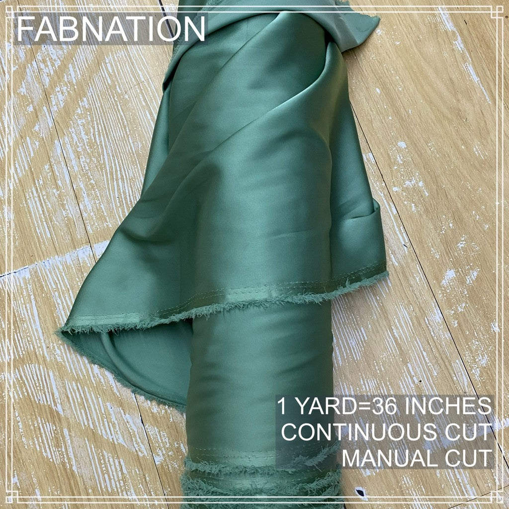 MULBERRY SILK FABRIC PER YARD IS 36 INCHES AND FIXED WIDTH 60 INCHES BY FABNATRION